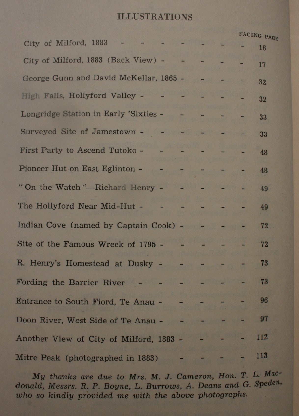 Far Famed Fiordland: Historic and Descriptive, European Explorers, White Whalers, Seamen & Surveyors, Travellers & Tourists, &  Pakeha Place-names by Herries Beattie.