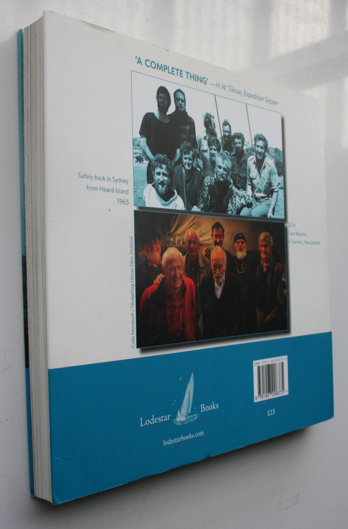 Sea and the Snow. How We Reached and Climbed a Volcano at the Ends of the Earth By Philip Temple, Edmund Hillary SIGNED twice by Philip Temple.