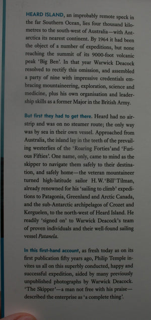 Sea and the Snow. How We Reached and Climbed a Volcano at the Ends of the Earth By Philip Temple, Edmund Hillary SIGNED twice by Philip Temple.