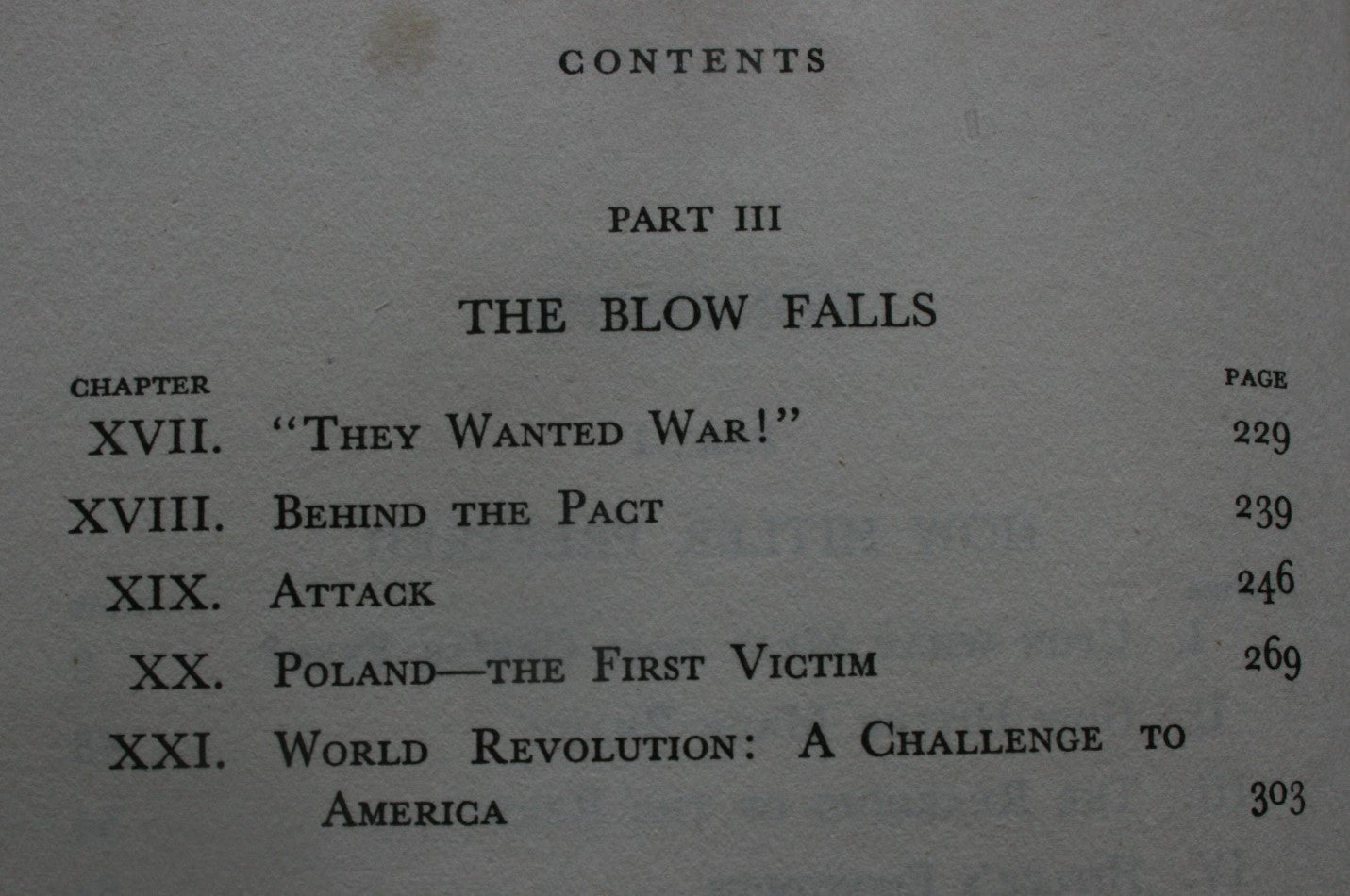 They Wanted War by Otto D. Tolischus. 1940, First Edition.