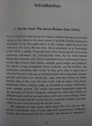 The Gorse Blooms Pale Dan Davin's Southland Stories By Dan Davin, Janet Wilson (Edited by)