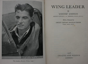 Wing Leader. By johnnie Johnson. Hardback 1956 1st edition