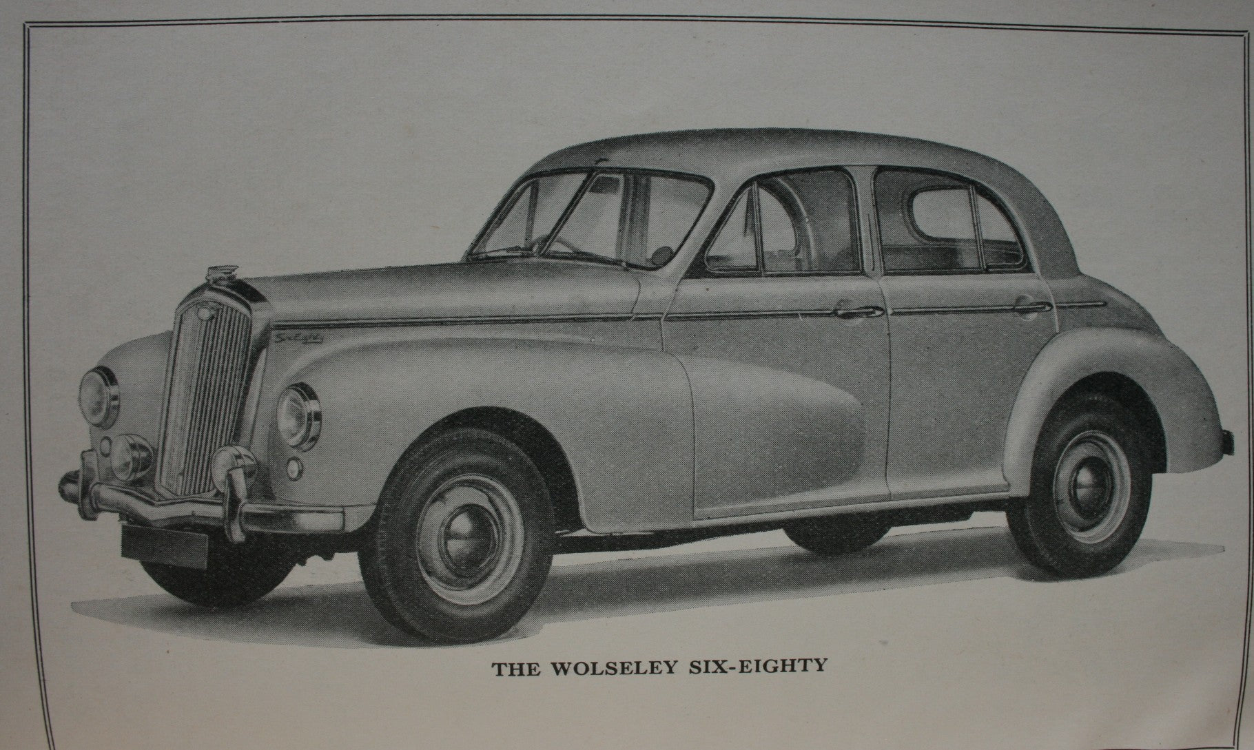 The Wolseley Six-Eighty Instruction Manual.