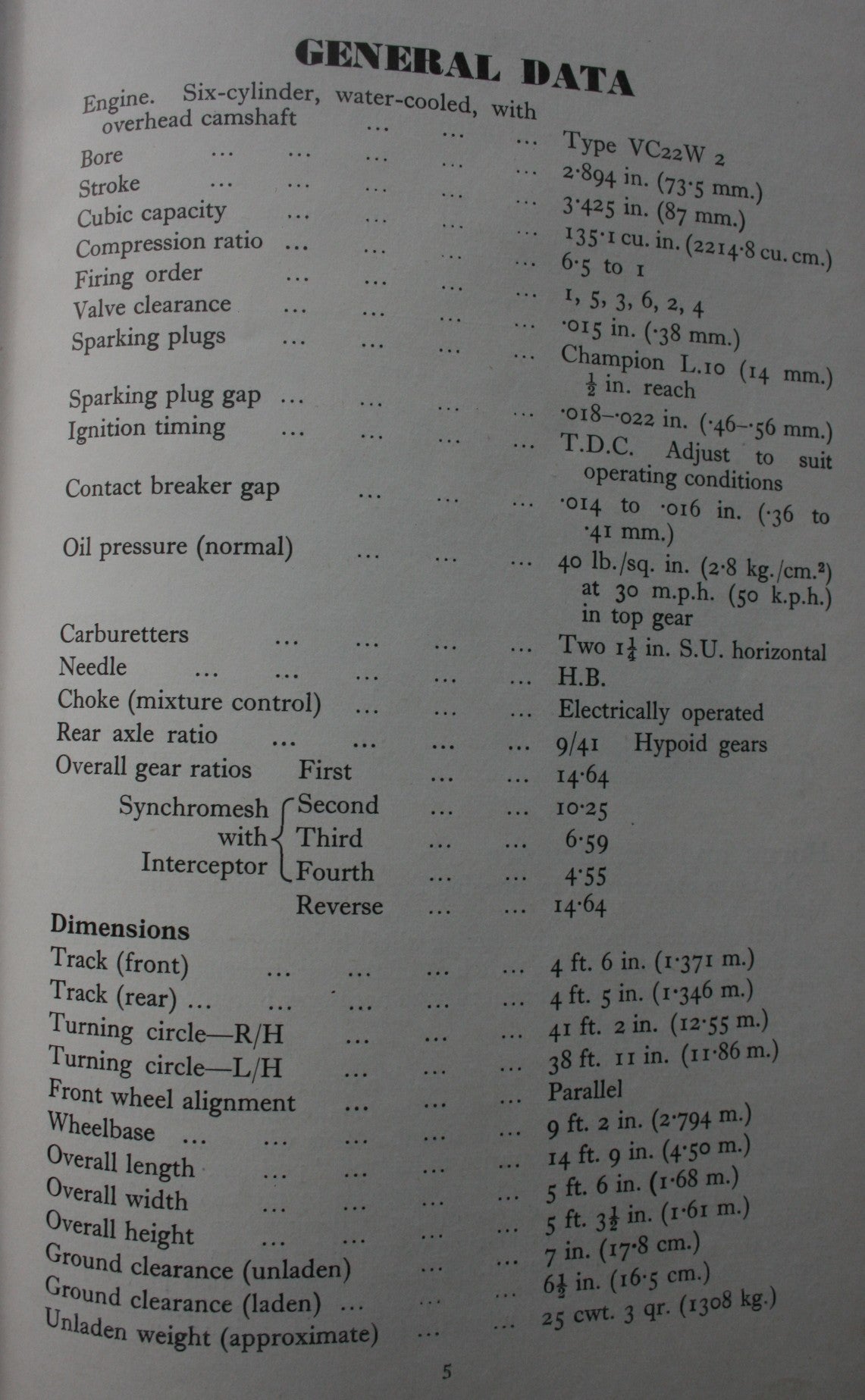 The Wolseley Six-Eighty Instruction Manual.