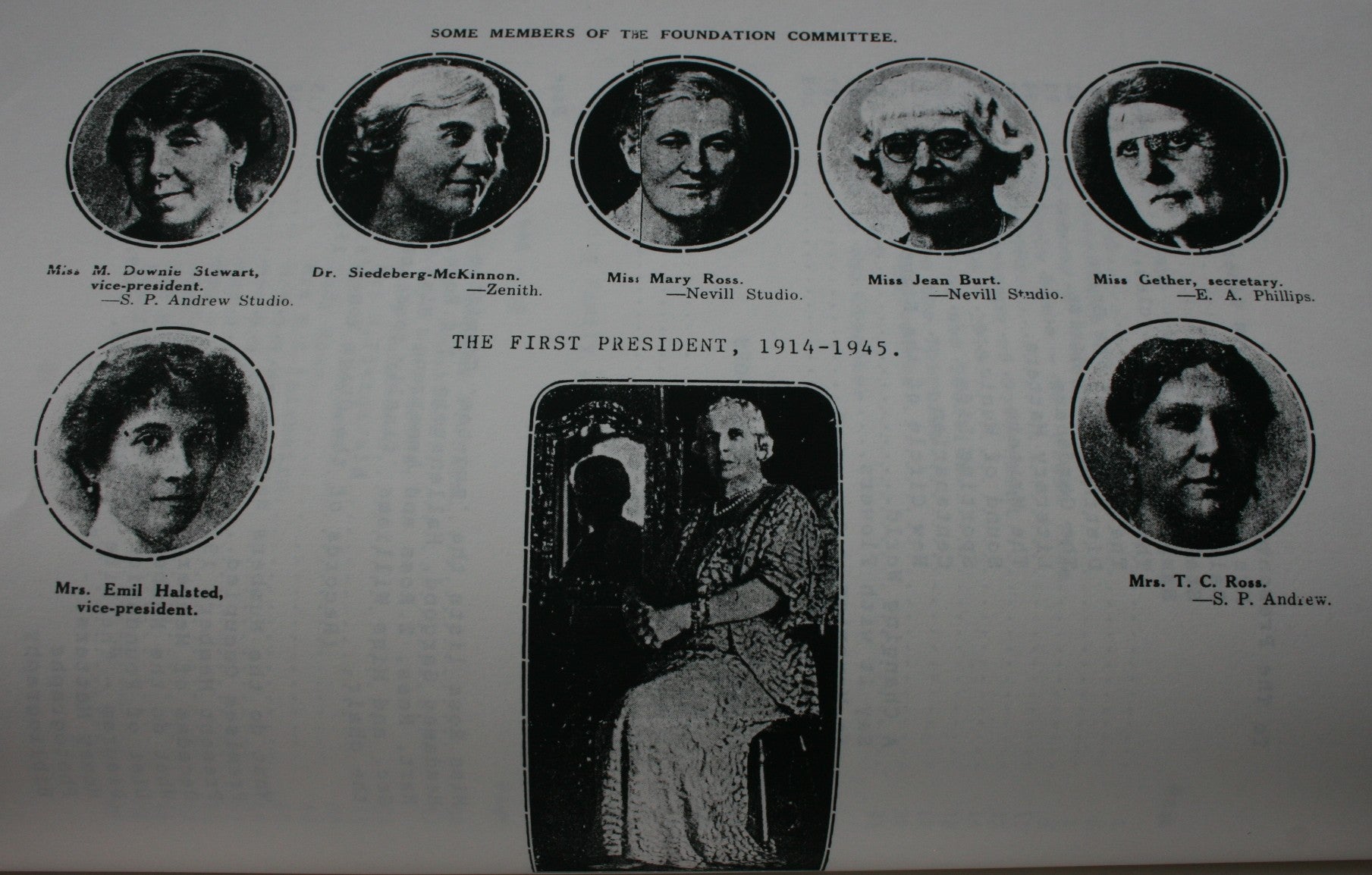 Women in Their Time: Seventy-Five Years of the Otago Women's Club 1914 - 1989 by Brenda Harding. SIGNED BY AUTHOR. VERY RARE.