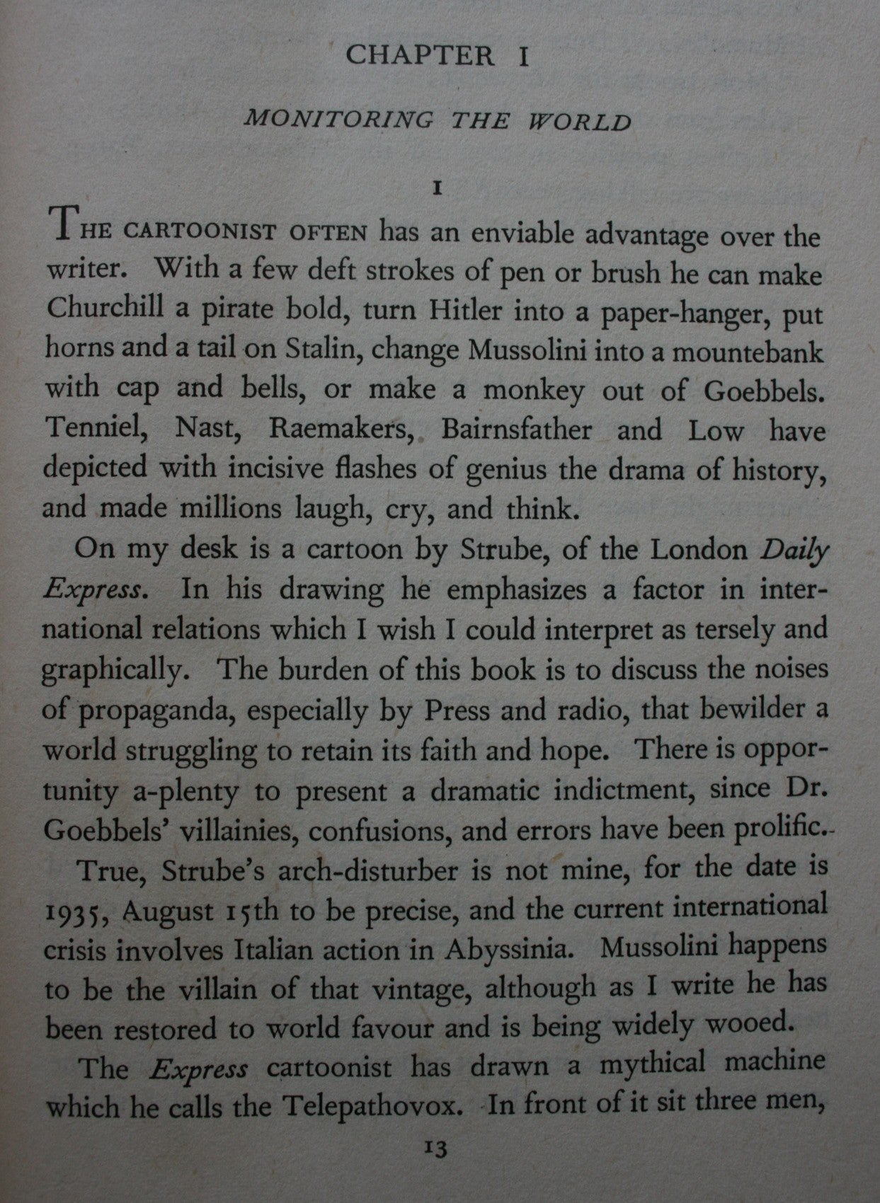 HERE LIES GOEBBELS 'The truth about German propaganda'. By Veron McKenzie.