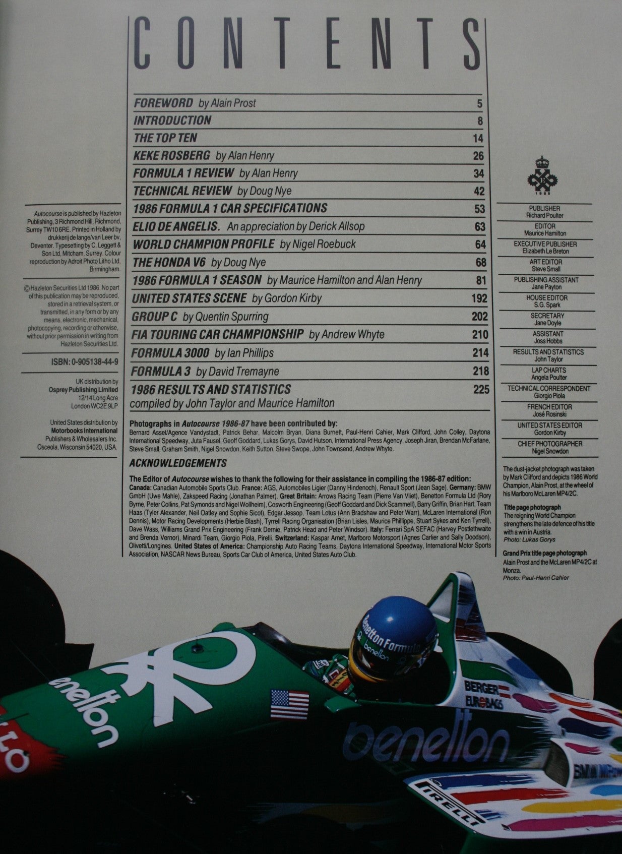 Autocourse 1986-87.