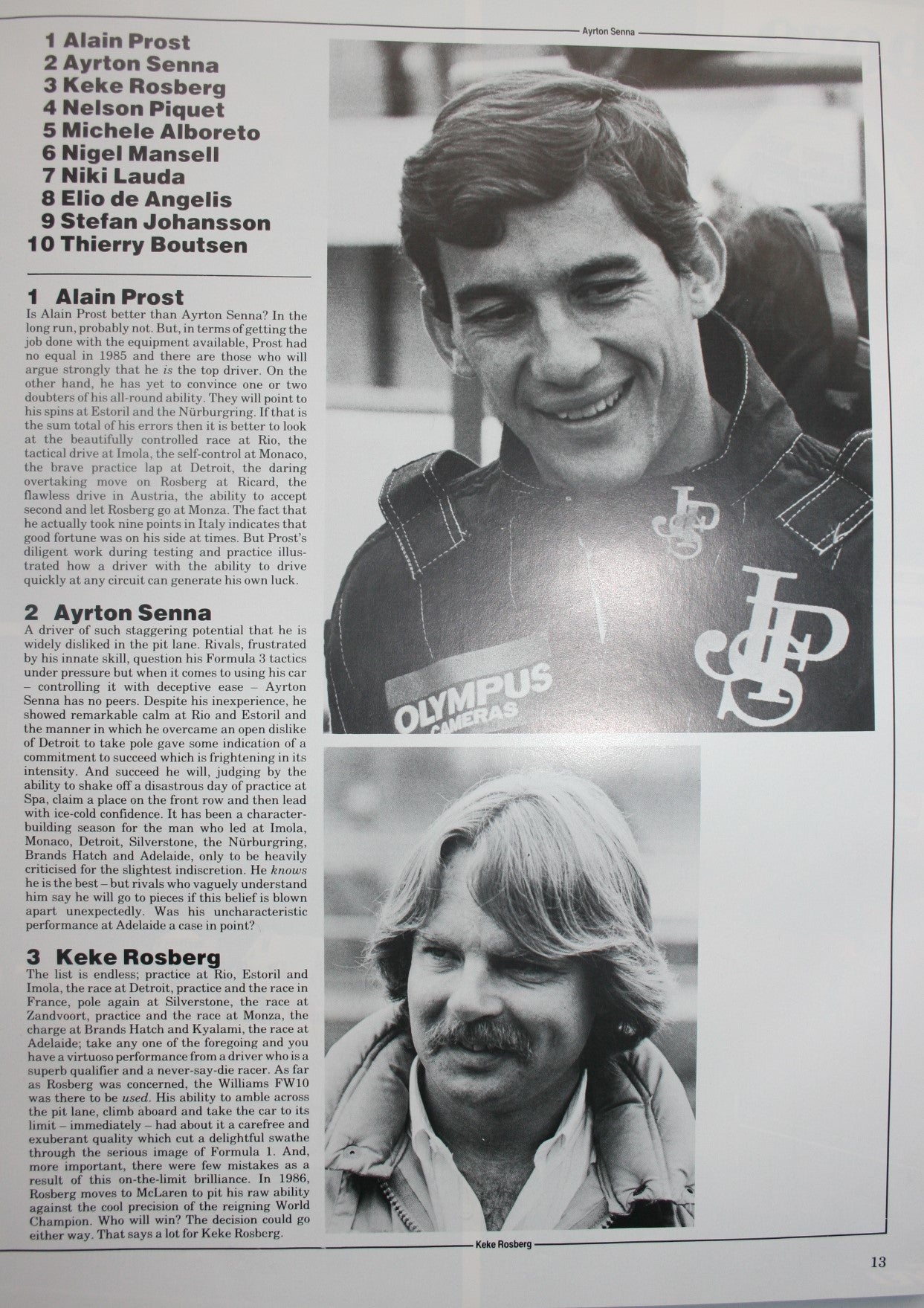 Autocourse 1985-86.