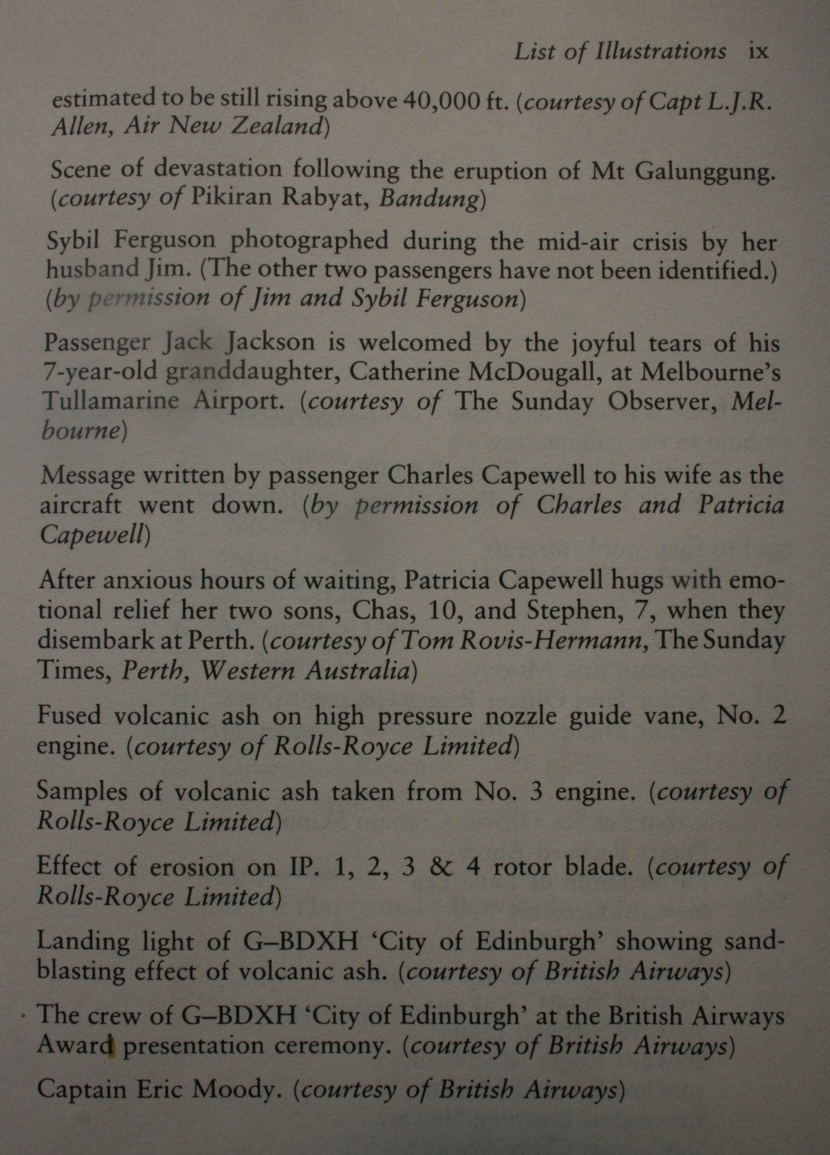 "All Four Engines Have Failed" The True and Triumphant Story of Flight BA 009 and the 'Jakarta Incident' By Betty Tootell.