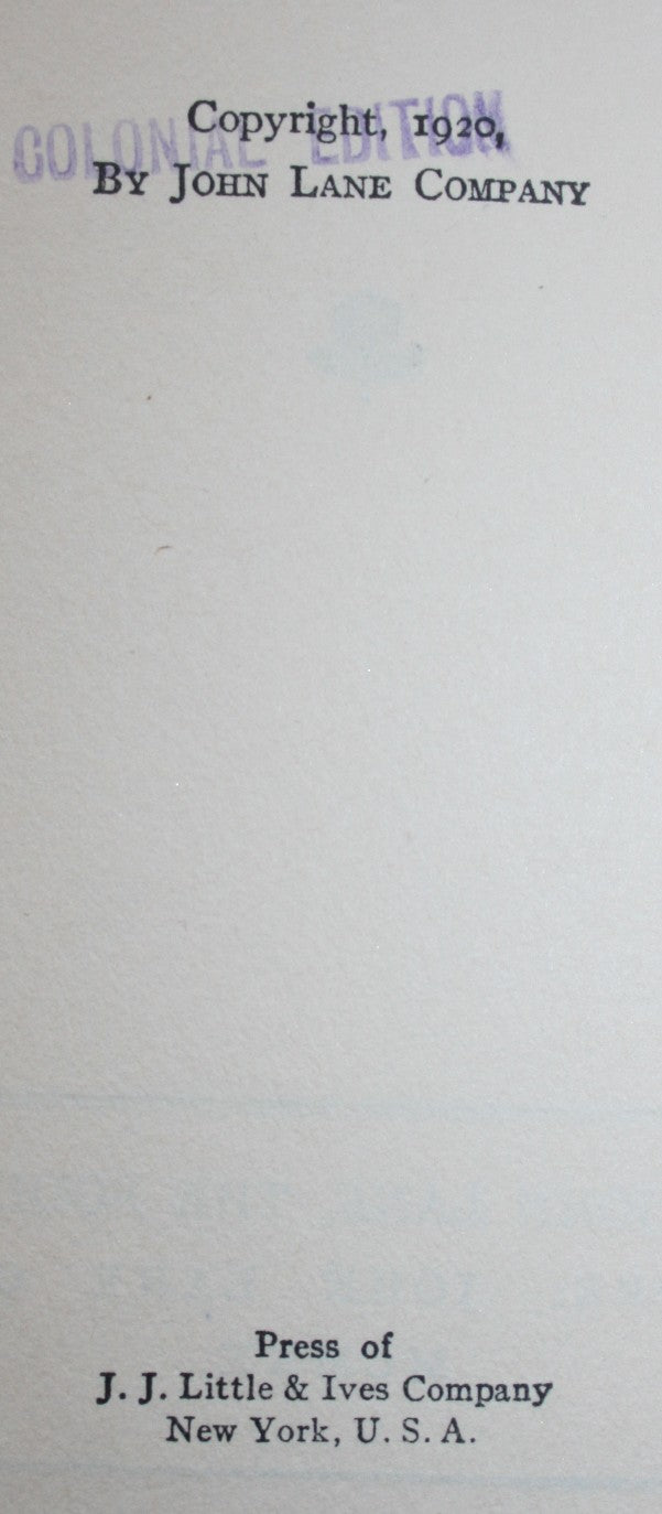 The Story of a New Zealand River BY Jane Mander. First edition