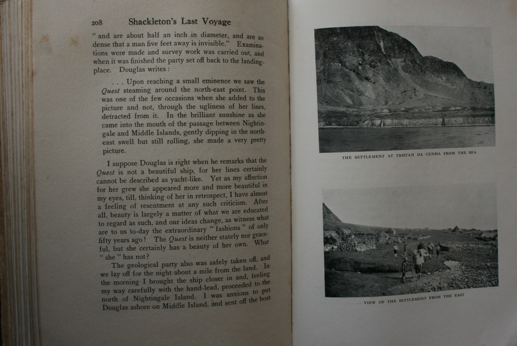 Shackleton's Last Voyage The Story of the Quest by Commander Frank Wild C.B.E. from the official journal and private diary kept by Dr. A.H. Macklin.