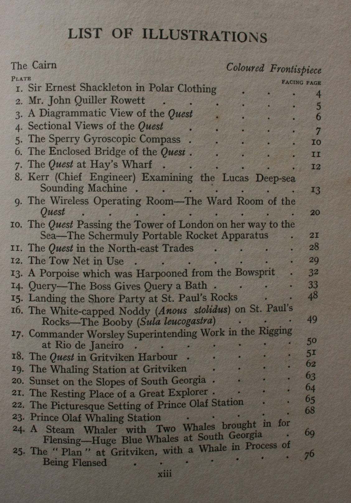 Shackleton's Last Voyage The Story of the Quest by Commander Frank Wild C.B.E. from the official journal and private diary kept by Dr. A.H. Macklin.