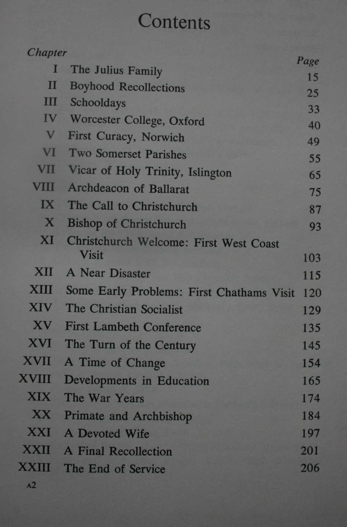 A Power in the Land - Churchill Julius 1847-1938 by Gertrude &amp; Anthony Elworthy.