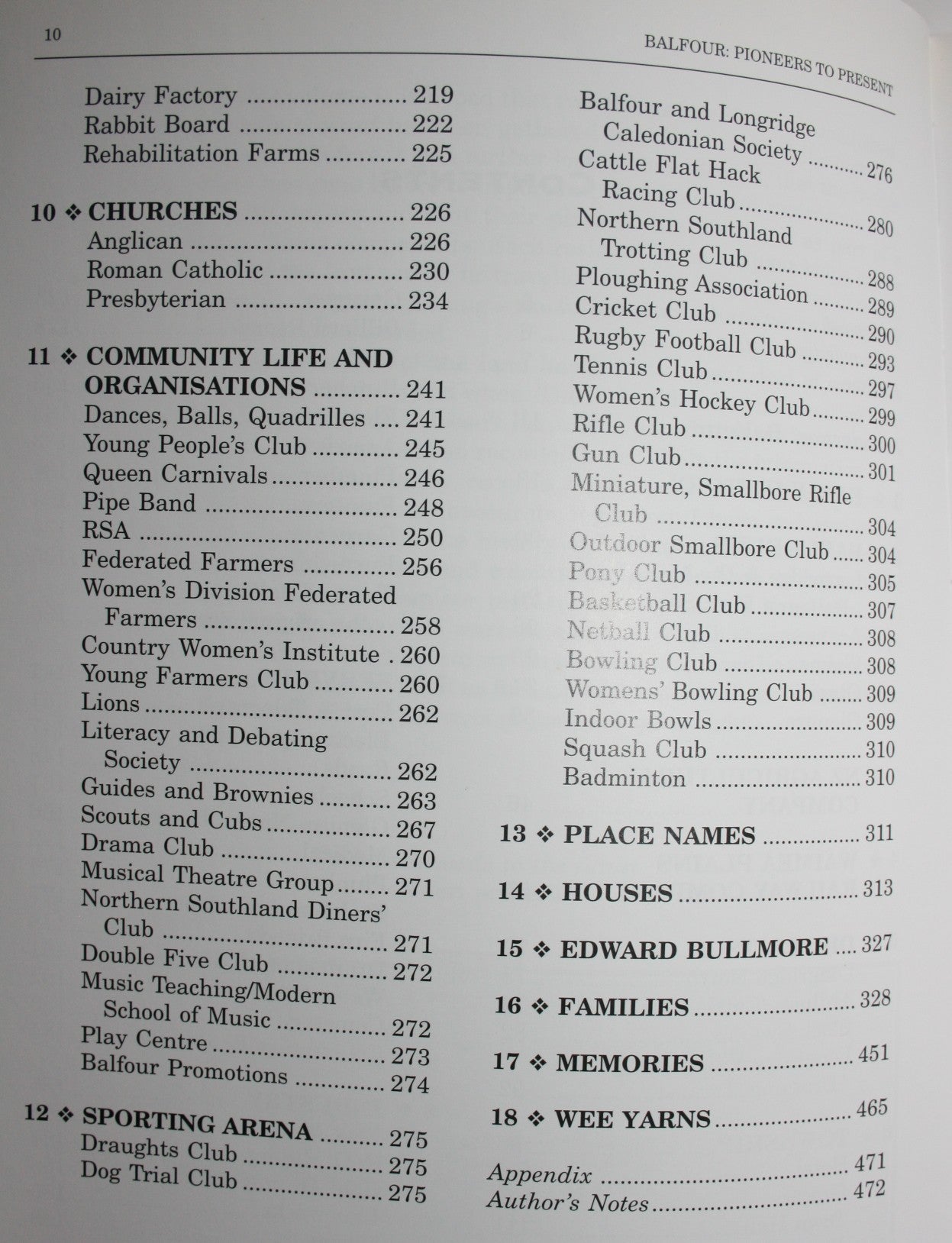 Balfour Pioneers to Present by Doug Wing. SIGNED BY AUTHOR