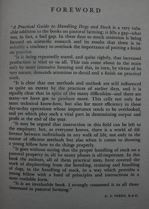 A Practical Guide to Handling Dogs & Stock by A R Mills, W V McInyre, S F Herbert.