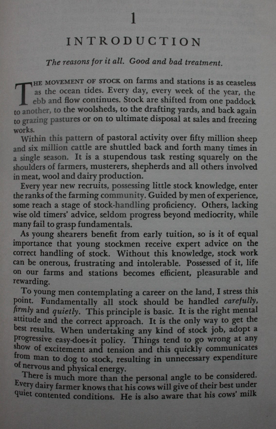 A Practical Guide to Handling Dogs & Stock by A R Mills, W V McInyre, S F Herbert.