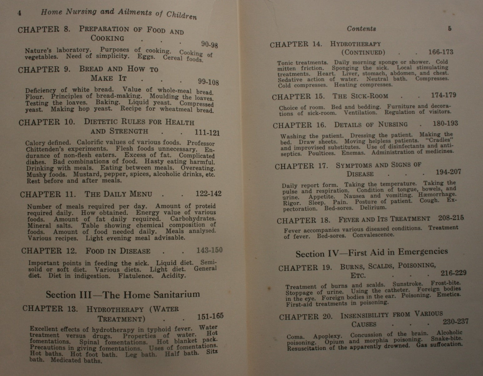 Home Nursing & Ailments of Children A Handbook for Mothers by W. Howard James.