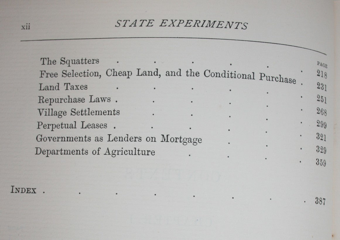State Experiments In Australia And New Zealand. 2 Vols. by W. Pember Reeves.