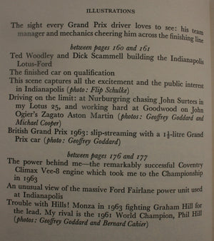 Jim Clark at the Wheel: The world motor racing champion's own story by Jim Clark. 1964, First Edition, first printing.