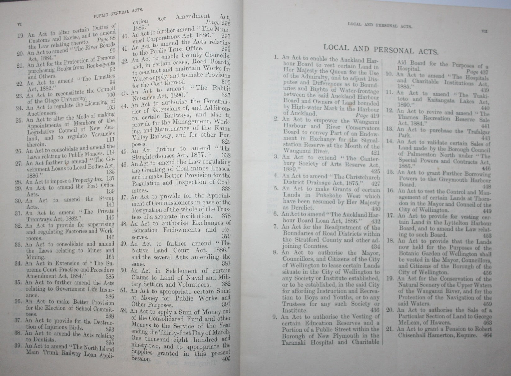 The Statutes of New Zealand: Passed in the Fifty-Fifth Year of the Reign of Her Majesty Queen Victoria