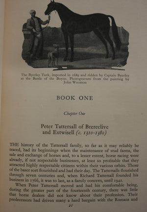 Tattersalls. Two Hundred Years of Sporting History. By Vincent Orchard