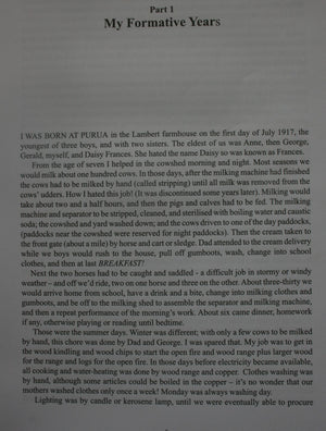 From Greece to Crete, Before and After. A Kiwi War Story. Extracts from My Life Story. by Arthur Lambert. SIGNED BY AUTHOR. SCARCE.