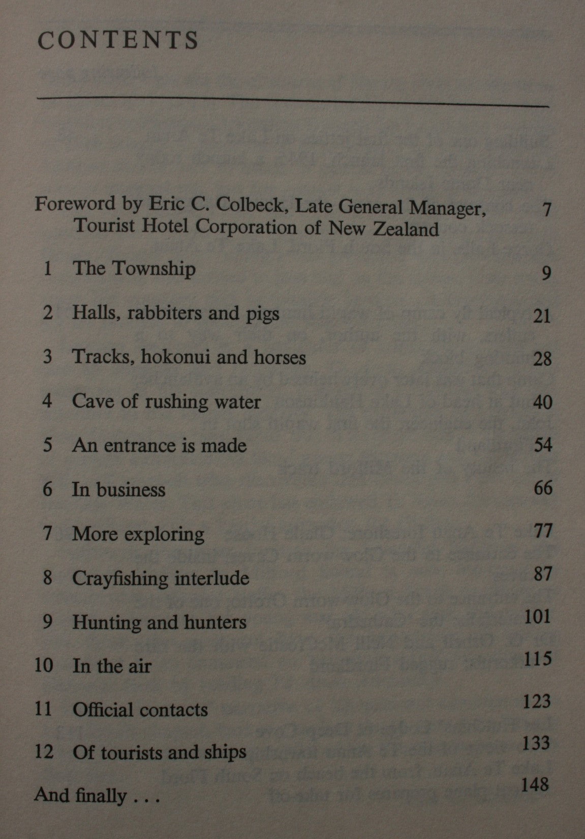 Te Anau Anchorage. LAWSON BURROWS. Hardback first edition