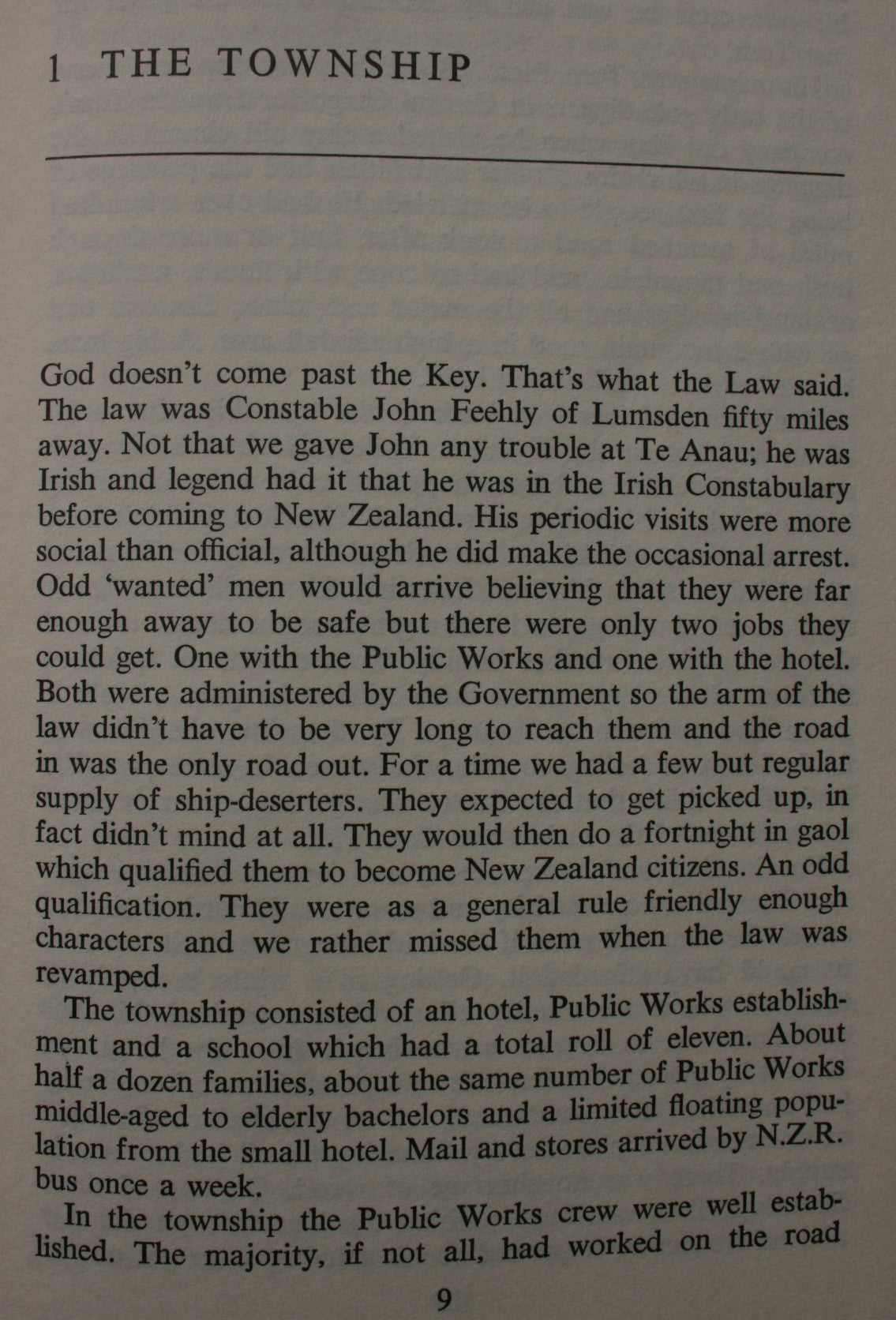 Te Anau Anchorage. LAWSON BURROWS. Hardback first edition