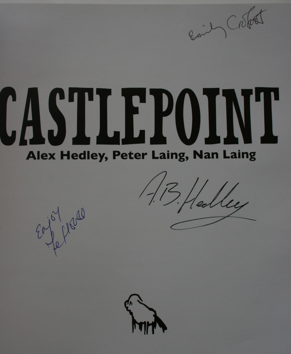 Castlepoint Coastal Station and Settlement. SIGNED