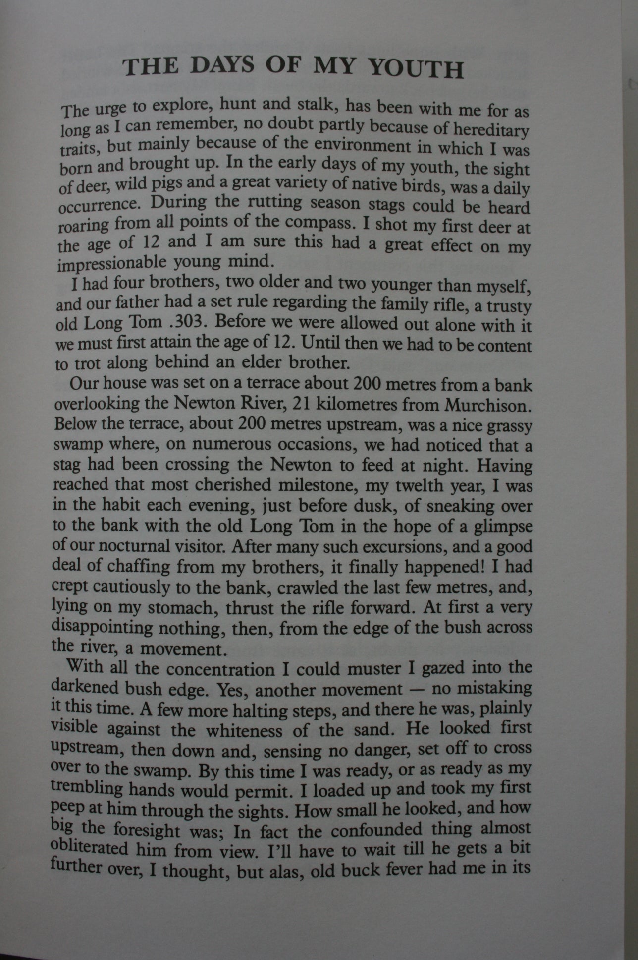 Beyond the River's Bend, Tales of Red Deer, Moose and Wapiti in New Zealand. FIRST EDITION.