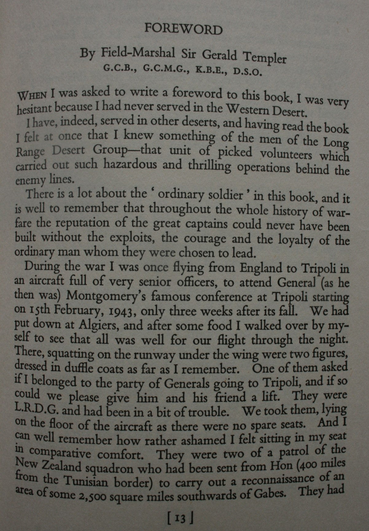 The Desert My Dwelling Place (1957) Y 2 Patrol LRDG. - Lt.Col. David Lloyd Owen