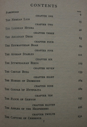 The Labours of Hercules by Agatha Christie. 1947, FIRST EDITION, first printing.