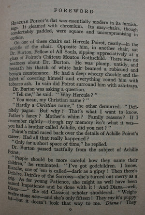 The Labours of Hercules by Agatha Christie. 1947, FIRST EDITION, first printing.