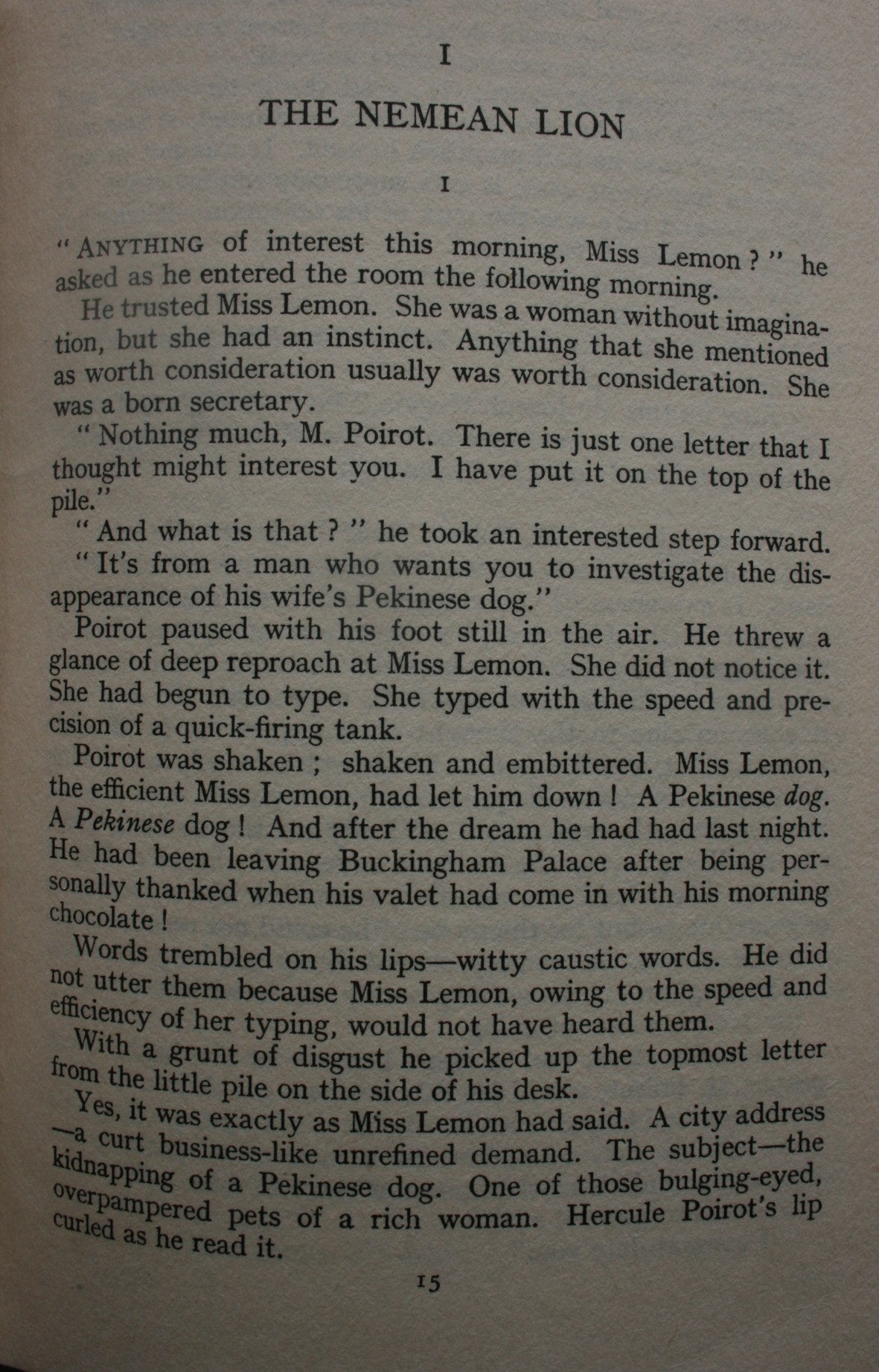 The Labours of Hercules by Agatha Christie. 1947, FIRST EDITION, first printing.