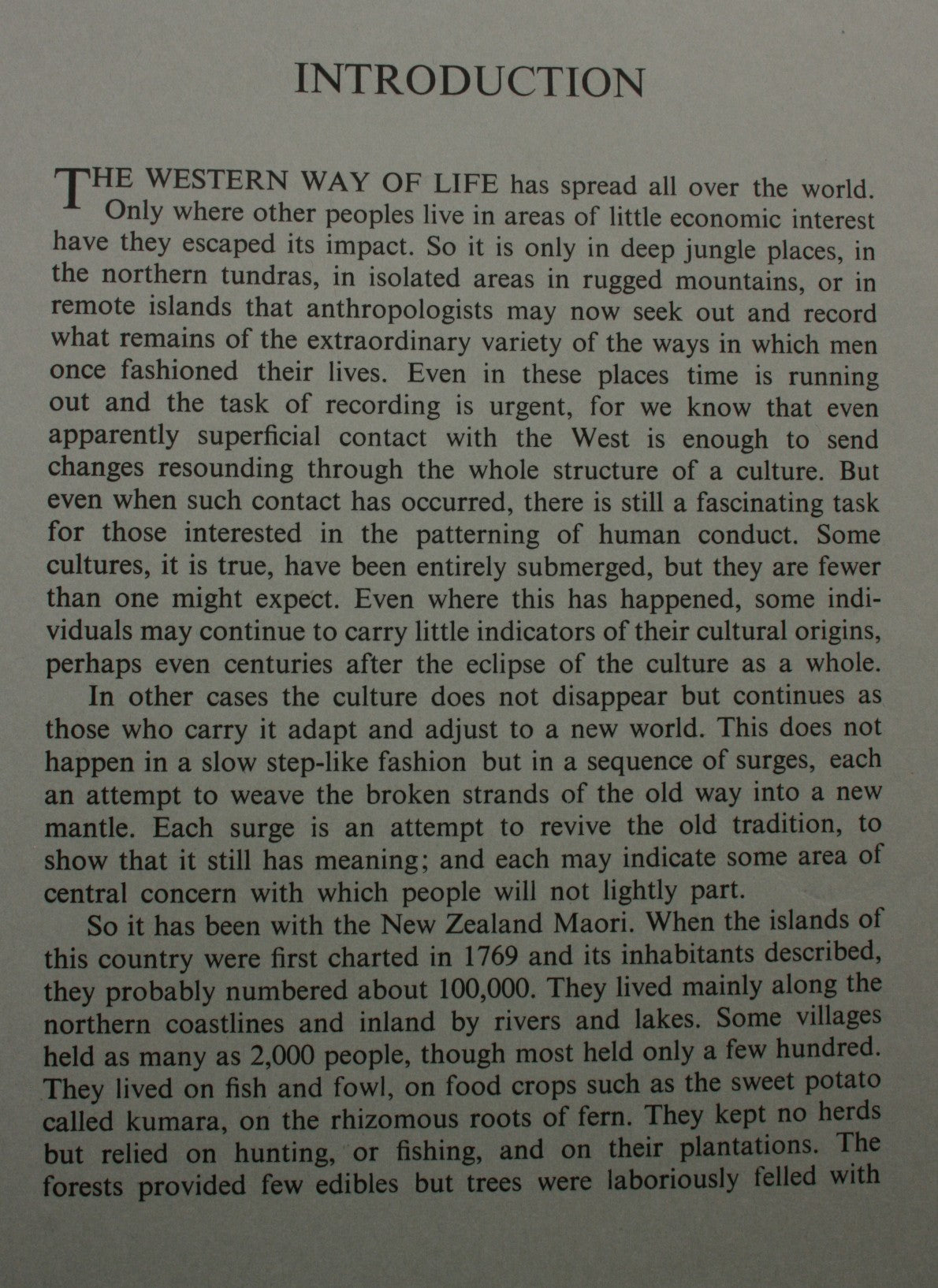 MAORI. Text by James Ritchie, photos by Ans Westra. 1967. FIRST EDITION, VERY SCARCE.