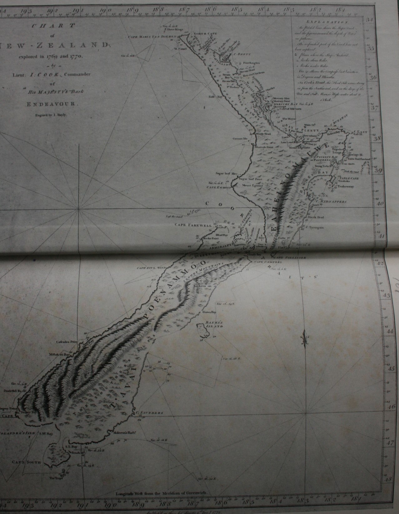 Land from the masthead: A circumnavigation of New Zealand in the wake of Captain Cook. By Philip Houghton