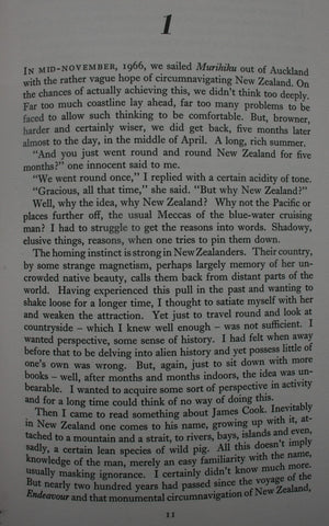 Land from the masthead: A circumnavigation of New Zealand in the wake of Captain Cook. By Philip Houghton