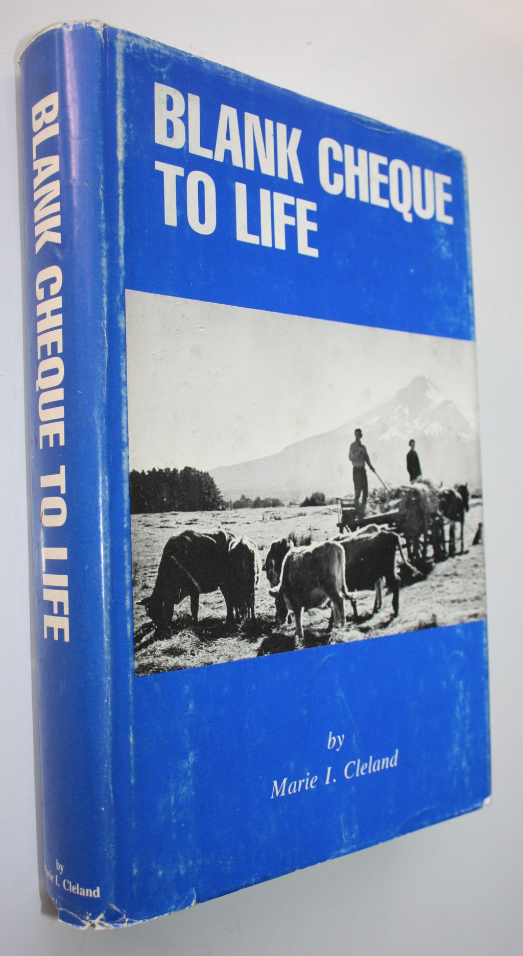 Blank Cheque To Life : A Taranaki Pioneering Story, Factual, Biographical and Historical