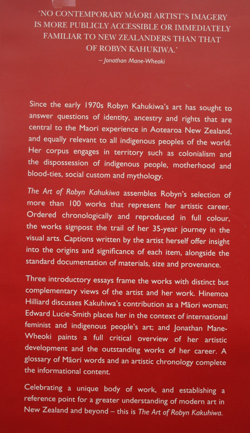 The Art of Robyn Kahukiwa By Robyn Kahukiwa (By (artist)), Edward Lucie-Smith (Introduction and notes by), Jonathan Mane-Wheoki (Introduction and notes by).