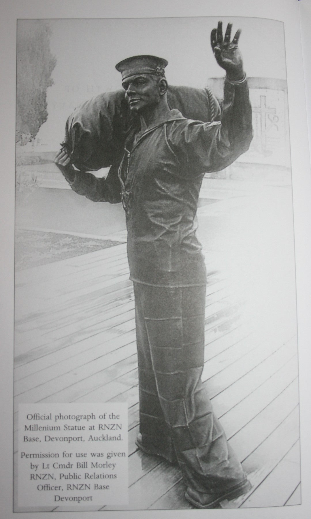 The Birth and Growth of ­the Royal New Zealand Navy By Jack S. Harker. SIGNED BY AUTHOR, plus SIGNED letter and signed bookplate. VERY RARE.