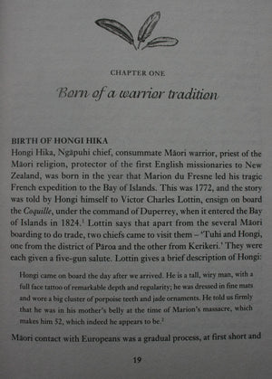 Hongi Hika: Warrior Chief By Dorothy Urlich-Cloher.