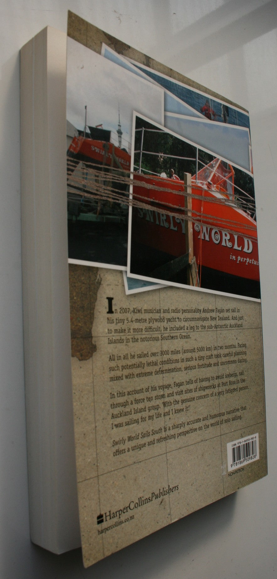 Swirly World Sails South By Andrew Fagan. SCARCE.