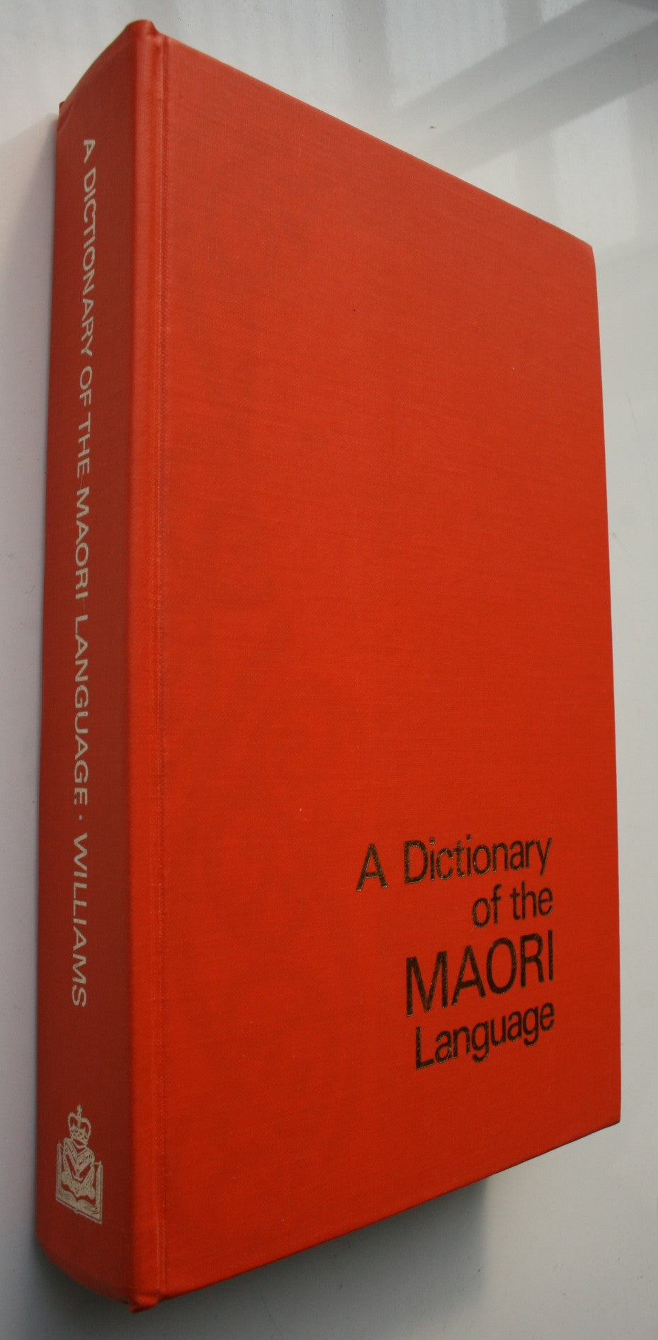 A Dictionary of the Maori Language. By Herbert W. William