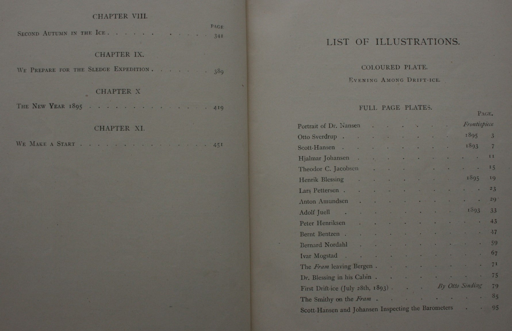 Fridtjof Nansen's 'Farthest North': Being the Record of a Voyage of Exploration of the Ship Fram 1893-96 and of a Fifteen Months' Sleigh Journey. 1898.