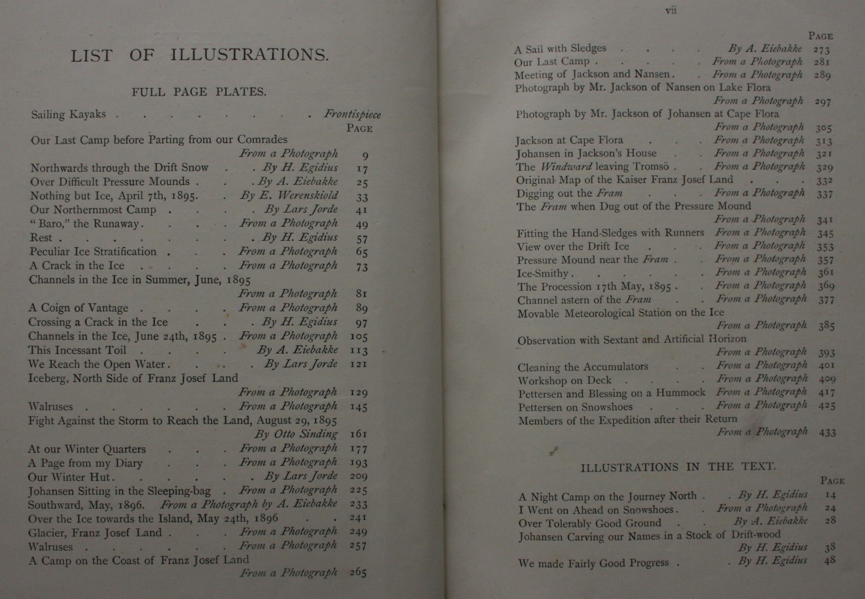 Fridtjof Nansen's 'Farthest North': Being the Record of a Voyage of Exploration of the Ship Fram 1893-96 and of a Fifteen Months' Sleigh Journey. 1898.