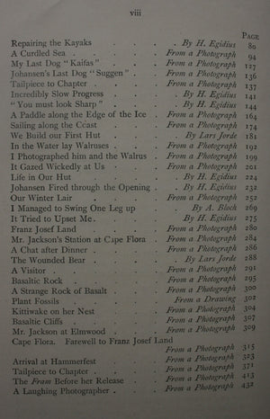 Fridtjof Nansen's 'Farthest North': Being the Record of a Voyage of Exploration of the Ship Fram 1893-96 and of a Fifteen Months' Sleigh Journey. 1898.