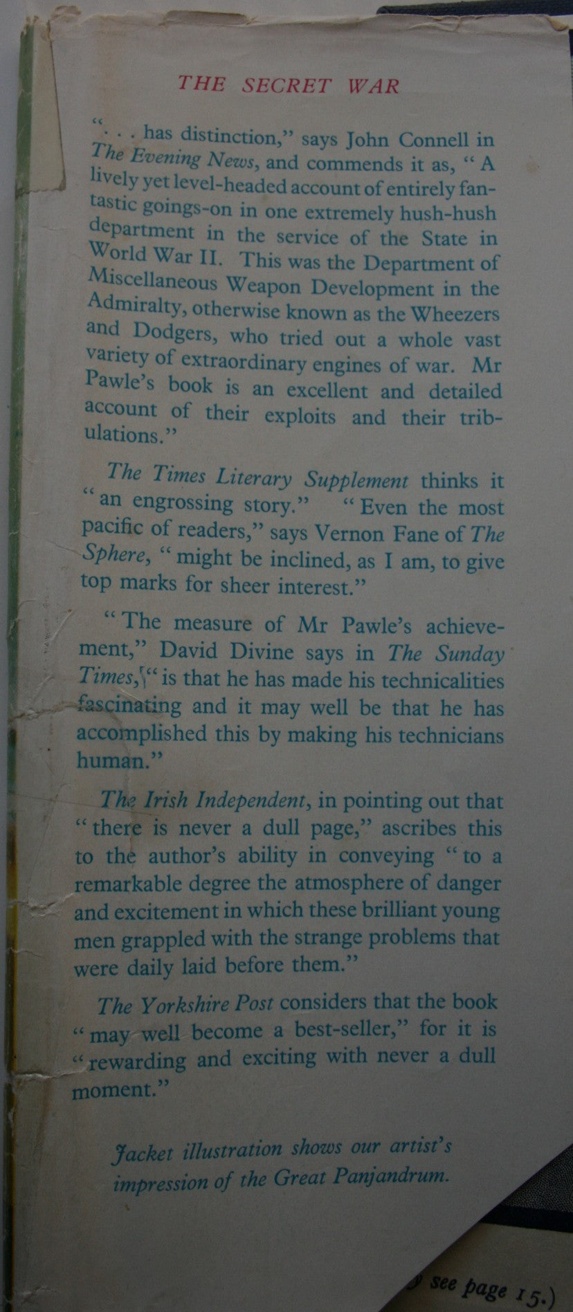 The Secret War 1939-45 by Gerald Pawle.