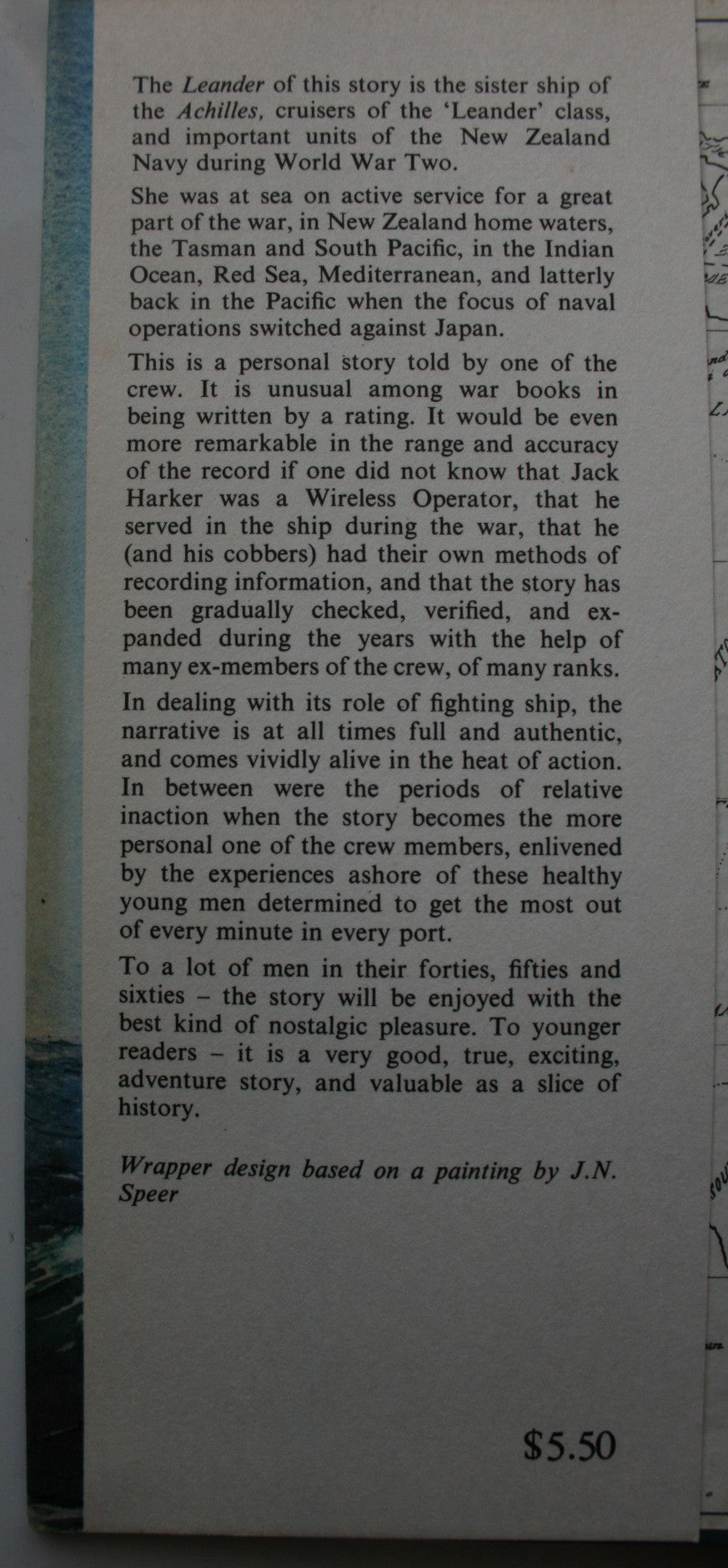 Well Done, Leander. FIRST EDITION, 1971. By Jack S. Harker