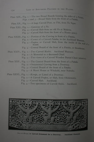 Maori Art. (1901 First Combined Edition parts1-5). By Augustus Hamilton