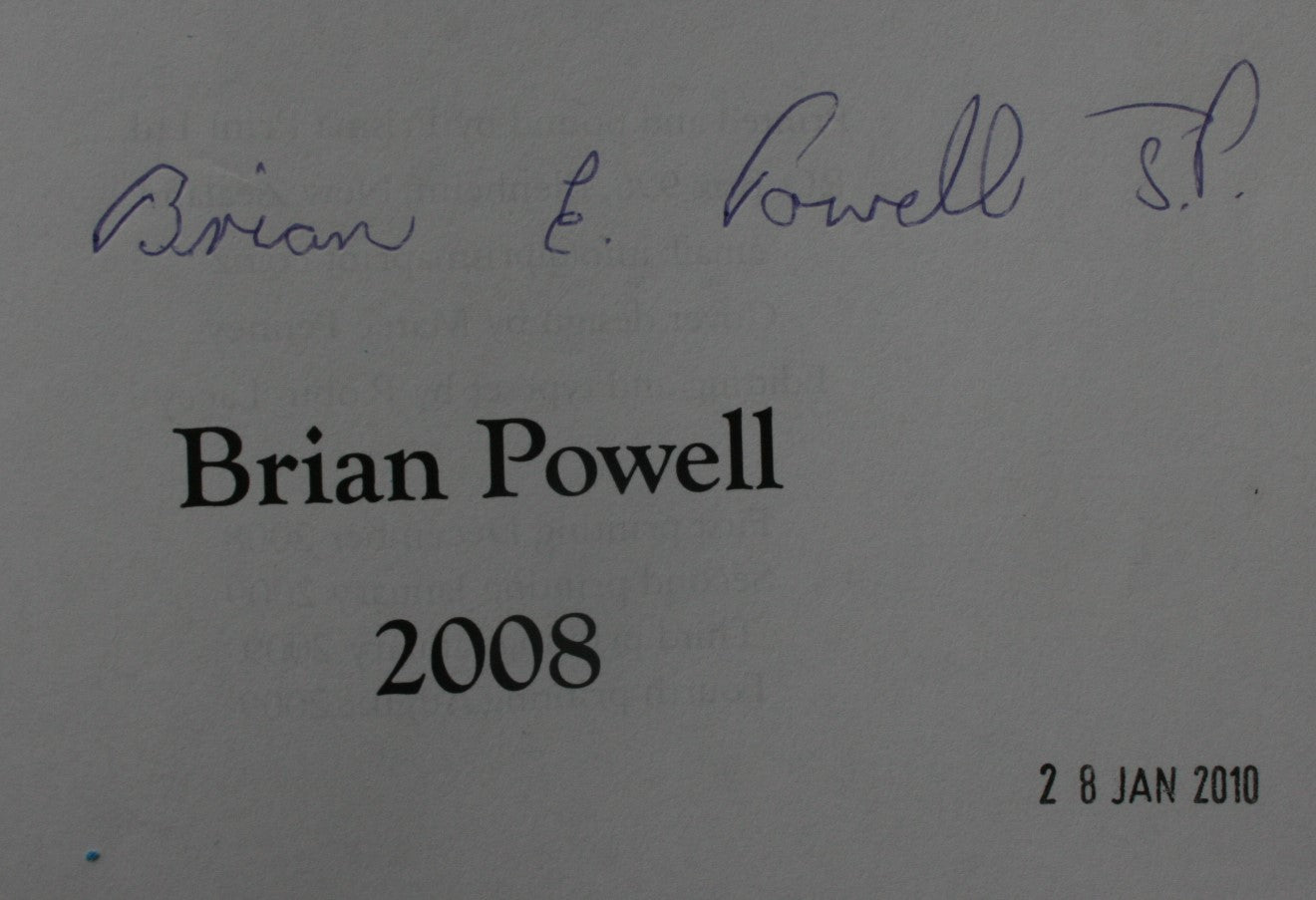 Memories and Histories of the Golden Valley, Fabians Valley &amp; Nothbank. SIGNED BY AUTHOR BRIAN POWELL.